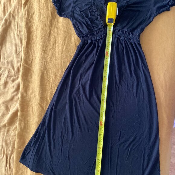 BCBG MaxAzria black midi dress - Picture 5 of 11